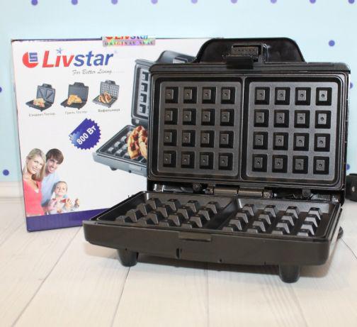 Вафельниця Livstar Австрія Швидке готування!!! 800 вт