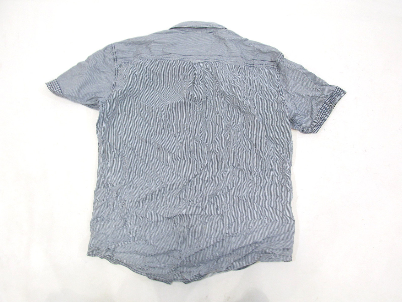 Рубашка Angelo Litrico, 2XL, синяя полоска, Стильная, Как Новая! - фото 7 - id-p767105241