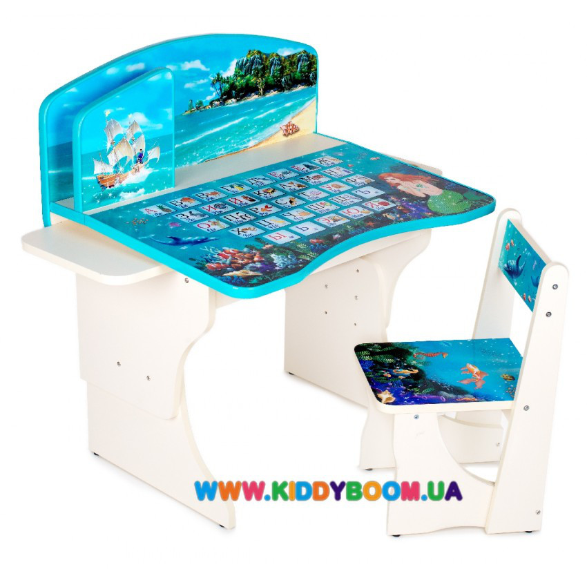 Парта з пеналом Морська фантазія Baby Elit ПМФ3