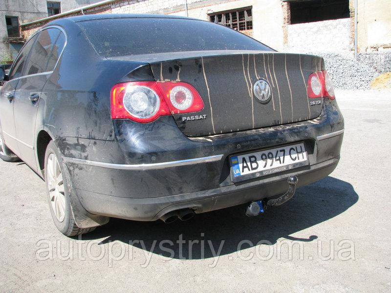 Фаркоп - Volkswagen Passat B-6 Седан / Универсал (2005-2010) съемный на 2 болтах - фото 4 - id-p579809589