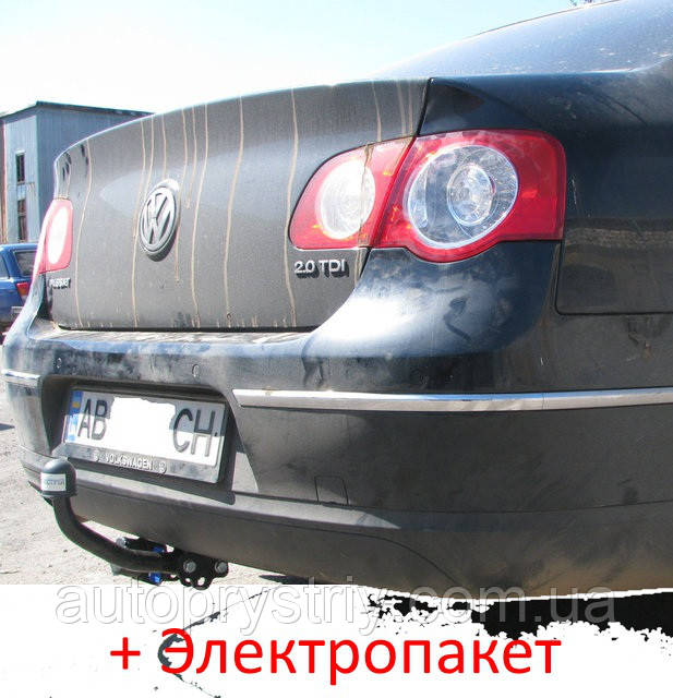 Фаркоп - Volkswagen Passat B-6 Седан / Универсал (2005-2010) съемный на 2 болтах - фото 1 - id-p579809589