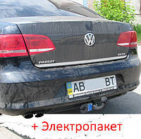 Фаркоп - Volkswagen Passat B-7 Седан / Універсал (2010-2014) Європа, з'ємний на 2 болтах