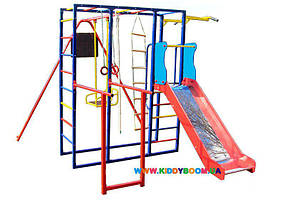 Металевий спортивно-ігровий комплекс (горка з неіржавкої сталі) 811/кду