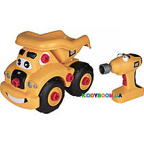 Іграшка - конструктор з шуруповертом Toy State Самоскид Гаррі, 24 см 80466