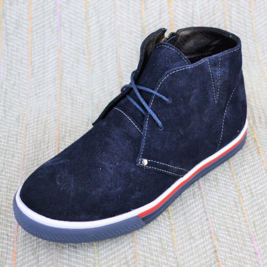 Замшеві черевики, хлопчик, N-Style (код 0369) розміри: 33-35