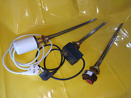 Тени в алюмінієву батарею з терморегулятором 1"дюйм різьба ( права , ліва )