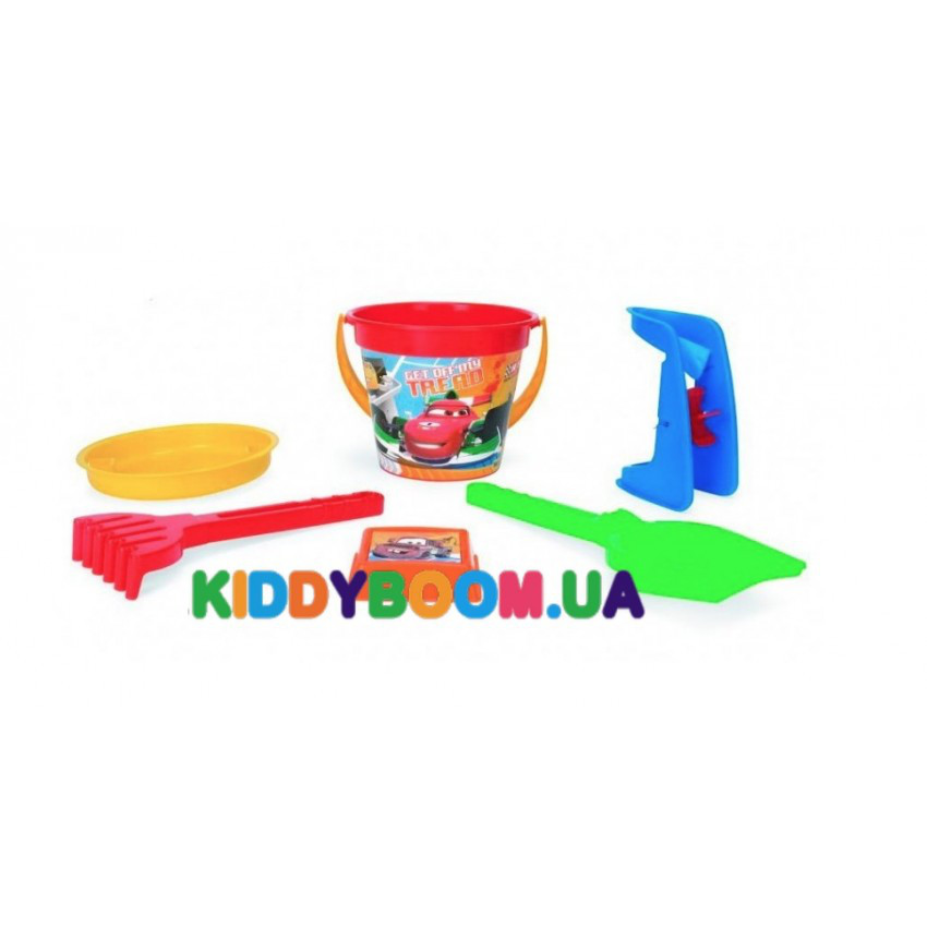 Набір для піску 6 ел. Тачки Disney Wader 77637