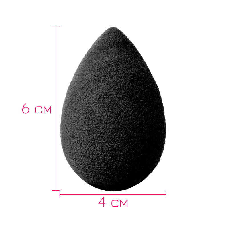 Beauty Спонж / Чудо-спонж яйцо для жидких основ (Черный) (Размер 6см*4см) - фото 2 - id-p767376528
