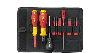 Набір slimTorque VDE T13; Набір 13 шт; TorqueVarioS 13-tlg; 1,0 - 5,0 Nm Tasche