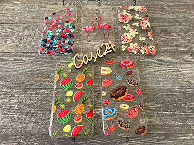 TPU чохол Love case для Samsung Galaxy J4 J400 2018 (5 видів)
