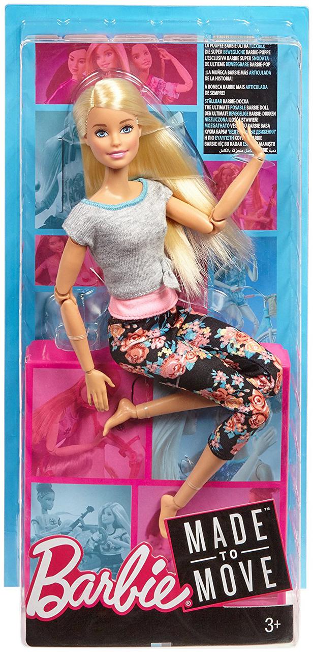 Кукла Barbie Made To Move Безграничные движения. Блондинка. - фото 3 - id-p230467558