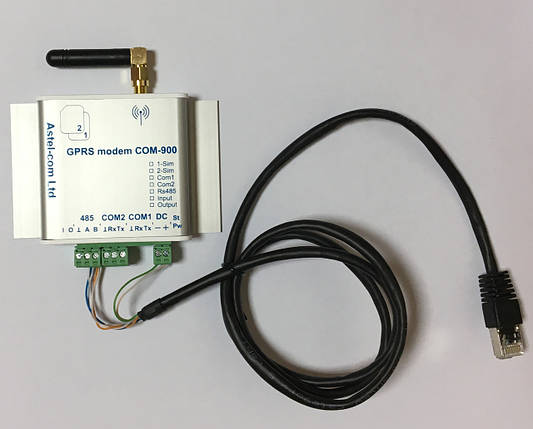 GPRS-модем COM-900-ITR для лічильників ACE 6000 та SL 7000, фото 2