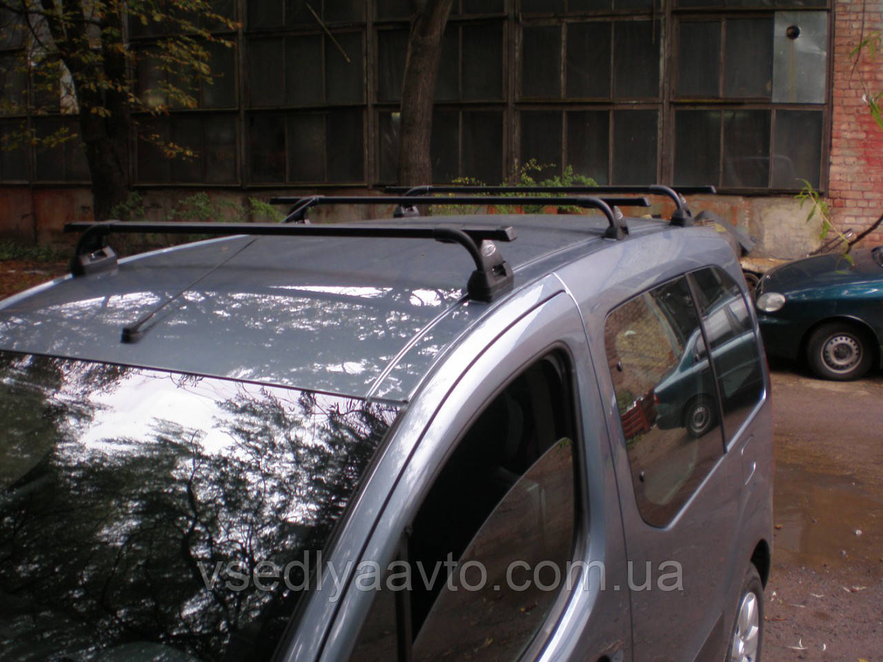 Багажники на дах Citroen Berlingo Tepee з 2008 р. (2 поперечини)