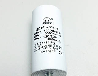 Конденсатор 30 mF 450 V з гвинтом