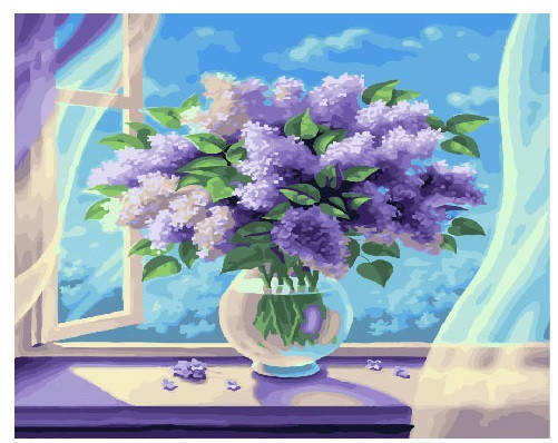 

Картина по номерам 40х50 см Brushme Букет из сирени (GX 26005)