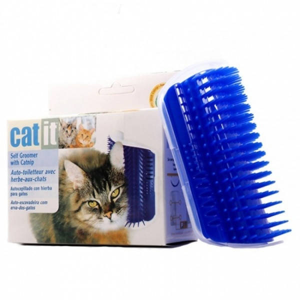 

Чесалка щітка масажер для кішок Cat it
