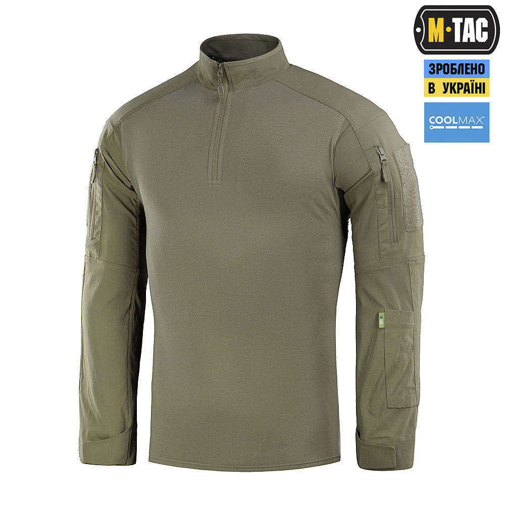 

M-Tac рубашка боевая летняя Dark Olive M/R, Оливковый