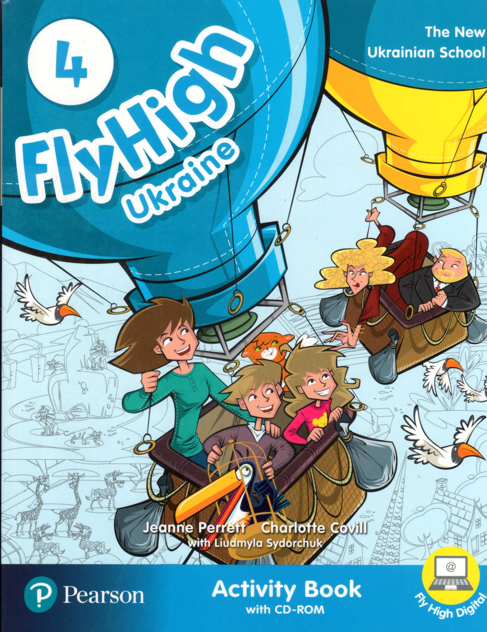 

Fly High 4 Workbook +CD UKRAINE