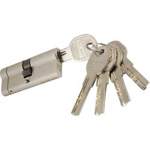 Циліндровий механізм 80 (40x40) Paladii-SP Сатин, фото 1