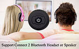 Bluetooth Multipoint передавач для 2 аудіопристроїв мультипошук бездротовий , фото 3
