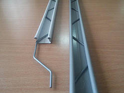 Кріплення для плівки 2,5 метра Зиг-Заг 0,5мм