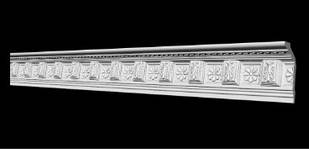 Стельовий плінтус 2 м GP-7 116х57 mm підходить для натяжних стель