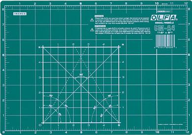 Самовідновлювальний килимок для різання А4 (товщина 2 мм). OLFA CM-A4