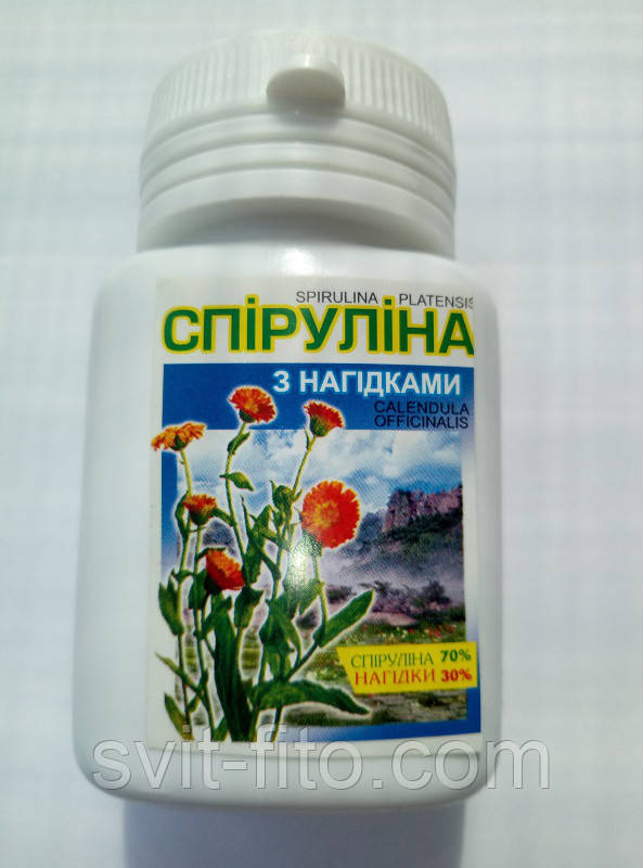 Спирулина с календулой 80 табл