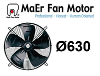 Вентилятор осевой MaEr, 4E-630-S, YDWF102L70P4-753N-630