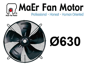 Осьовий вентилятор 6D-630-S, YSWF102L70P6-753N-630, MaEr Fan Motor