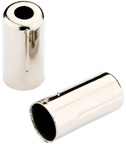 Кінцевик сорочки гальмівний Promax Brass Ferrule 5 мм CNC метал (200 шт.), фото 1