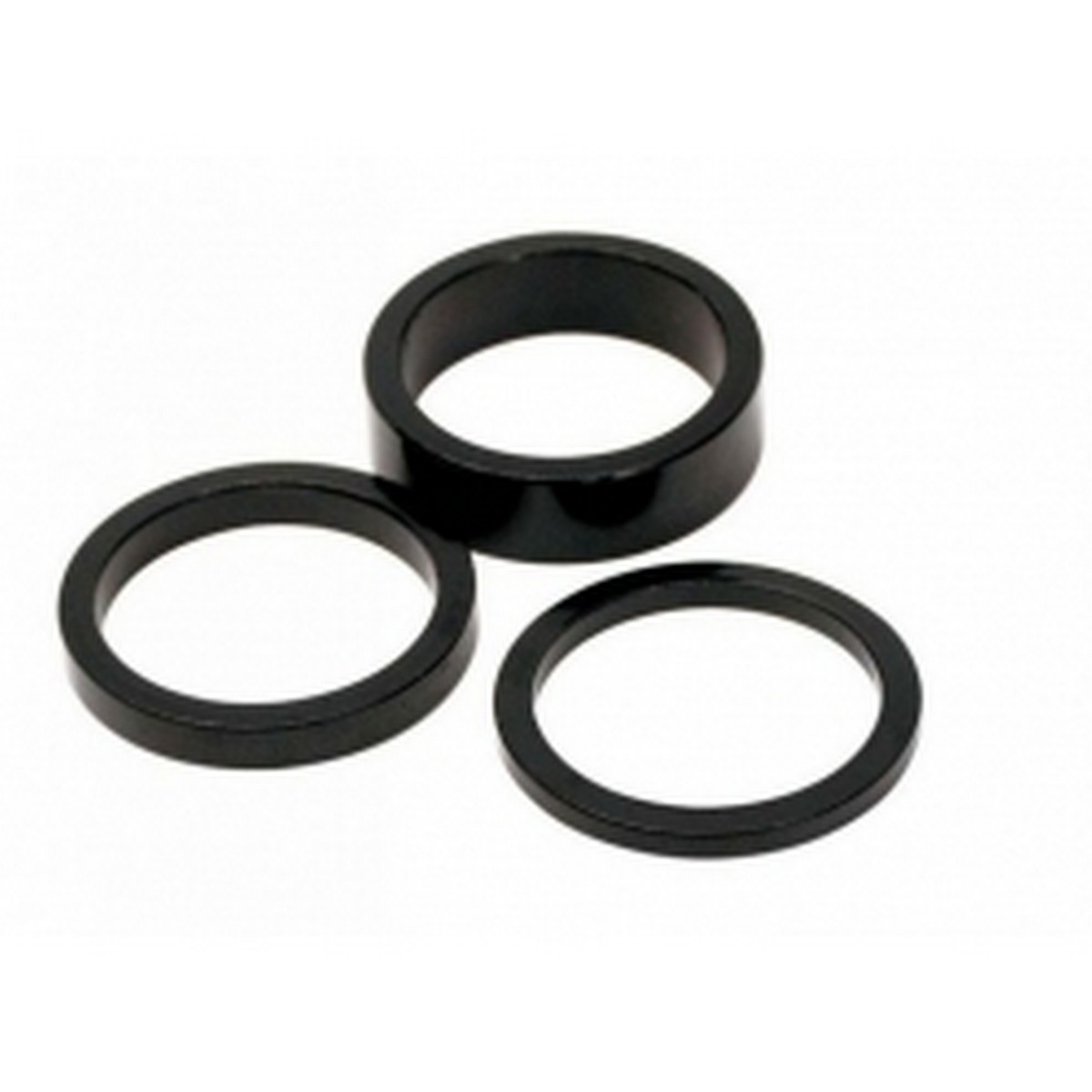 Кiльце X17 пiд рульову колонку алюмiнiй 5 mm чорний