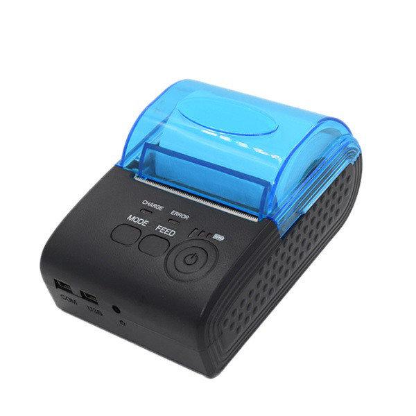 Термопринтер мобільний для чеків Спартак Mini ZJ-5805DD 58мм Bluetooth
