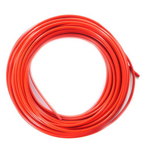 Рубашка гальмівна Unex 2Р 5mm червоний (бухта 30м), фото 1