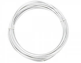 Рубашка гальмівна Unex 2Р 5mm білий, (бухта 30м)