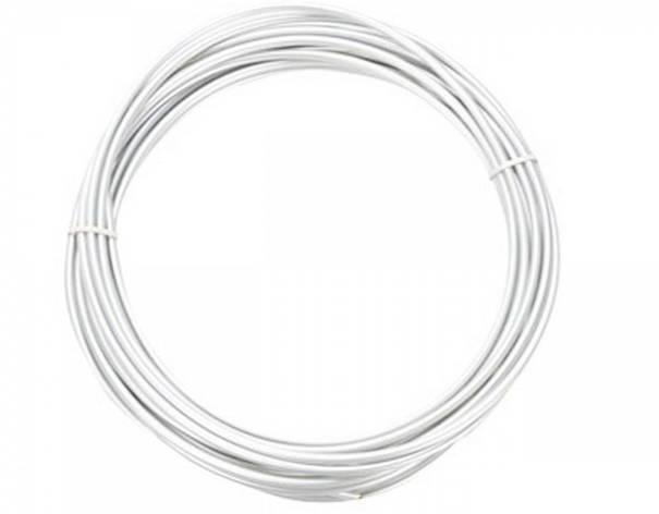 Рубашка гальмівна Unex 2Р 5mm білий, (бухта 30м), фото 1