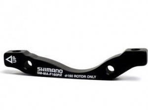 Адаптер гальма Shimano F160P/Z для Disk, с болтами крiп., чорний, фото 1