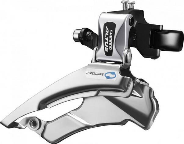 Перемикач передній Shimano FD-M313 універсальна тяга Top-Swing 34.9 мм (адаптер 31.8 мм) 48Т, фото 2