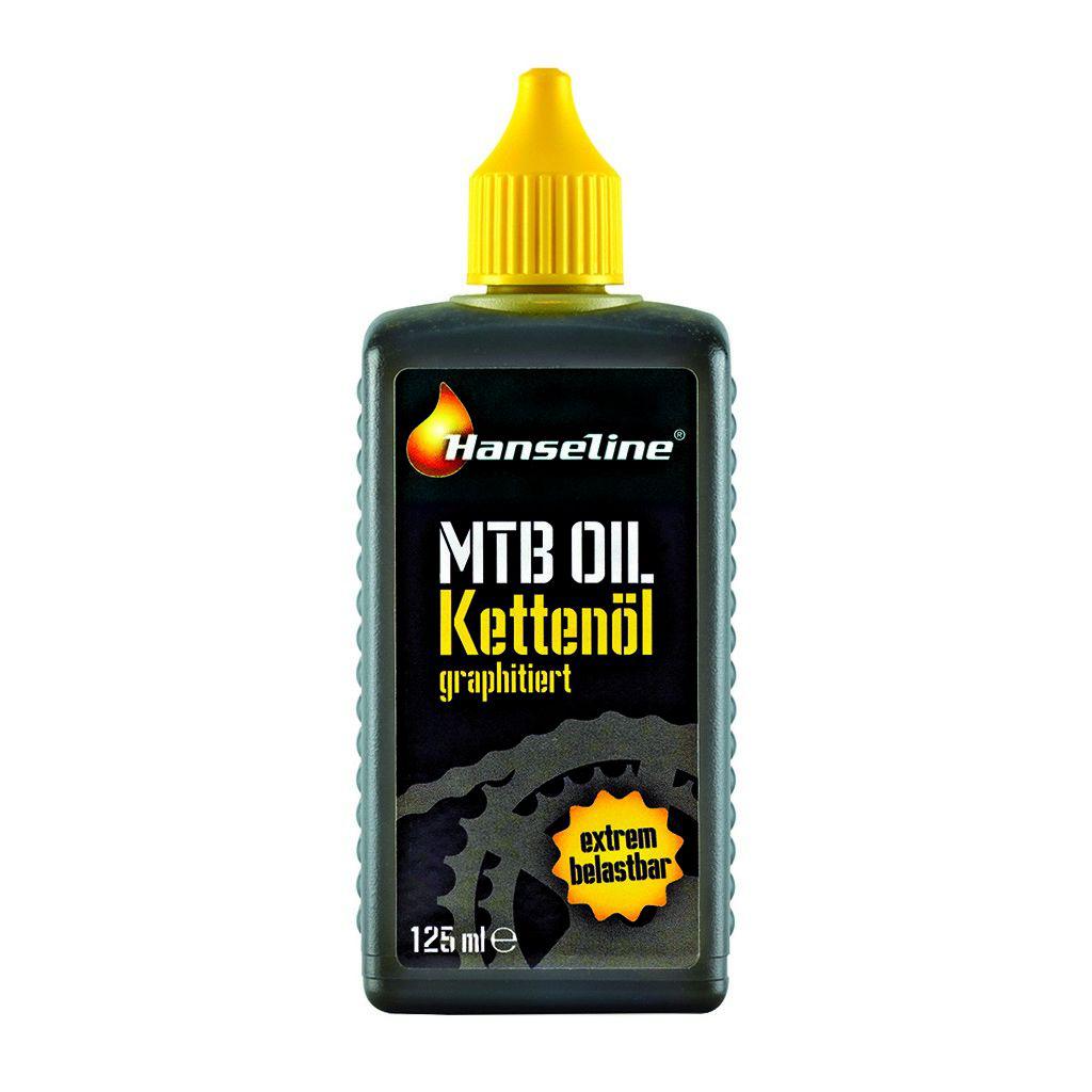 Мастило для ланцюга Hanseline MTB-oil,125 мл (графітна)