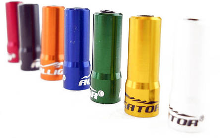 Кінцевик гальмівний сорочки Alligator червоний (банку 100шт), фото 2