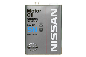 Моторне масло Nissan SN Strong Save X 5W-30 (4л.)