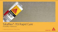 Клей Sikaflex-113 Rapid Cure