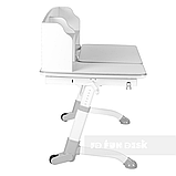 Стіл-парта-трансформер для дому FunDesk Amare II Grey, фото 5