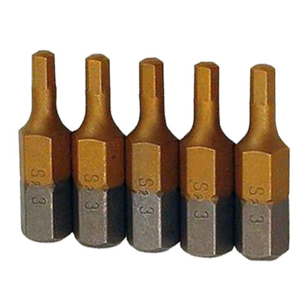 Біти Для Шуруповерта HEX 3 х 25 мм, Cr-V Набір 5 шт (RA-04-467)