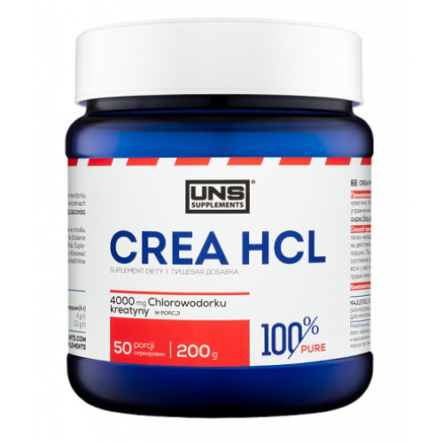 Креатин гідрохлорид UNS 100% Pure CREA HCL 200 г