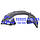 Підкрилок передній FORD FIESTA 2001-2008 (Лівий) (1381789/2S6X16115AD/BP1387-L) DP GROUP, фото 3