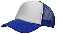 Кепка тракер с сеткой синяя/белая Headwear proffesional - WHROYAL3803