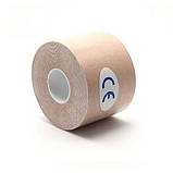 Кінезіотейп, Kinesio tape, тейпінг, тейпування, кінезіологічна стрічка 5 см*5 м, фото 4