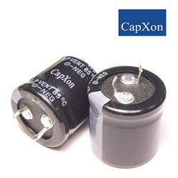 120mkf - 400v   LP 25*26  Capxon, 85°C конденсатор електролітичний