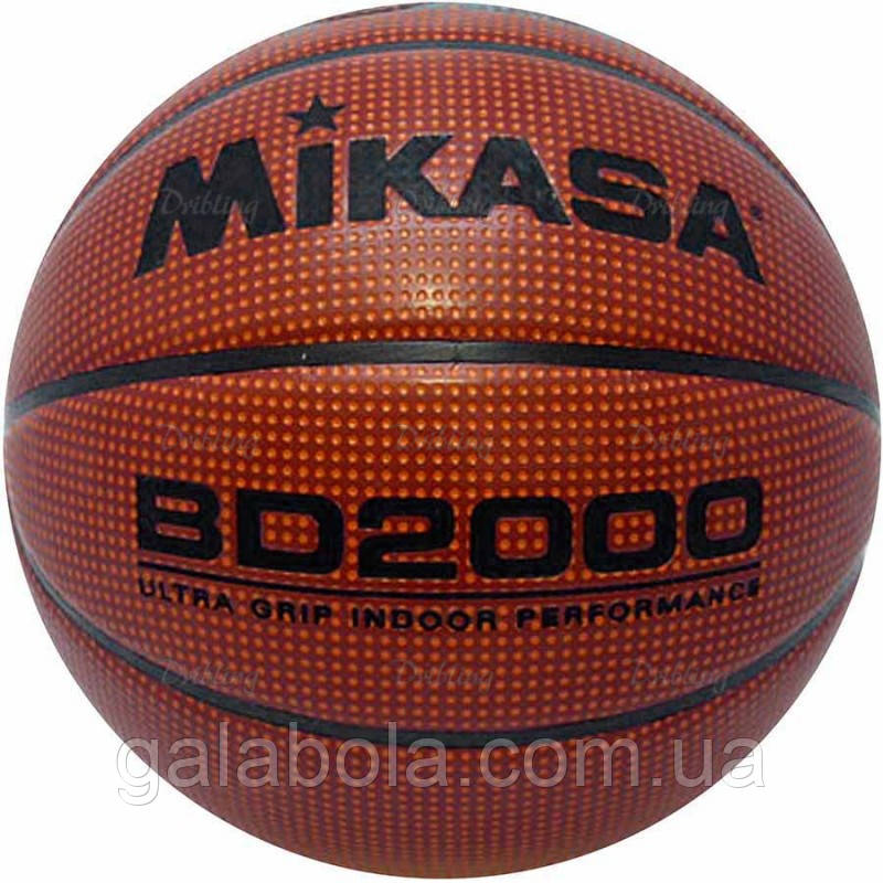 М'яч баскетбольний MIKASA BD2000 (розмір 7), фото 1